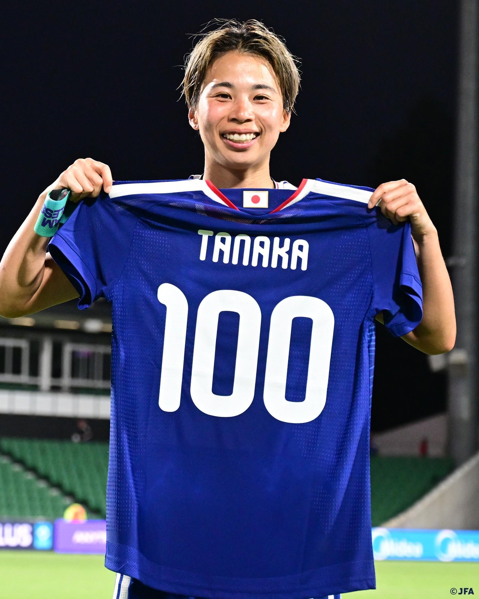 开云体育在线入口-日本女足国脚田中美南达成国家队百场里程碑，共打进46球